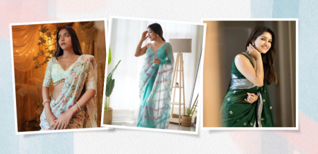 Styling Silk Sarees in Modern Fusion Fashion